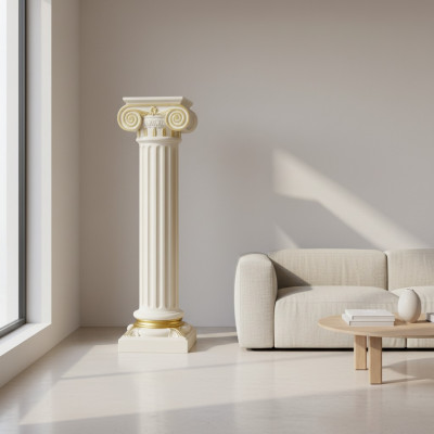 Design Spalten Säit Dekosailen Sailen Blummensäit Stéier Antik Stol Podest 1110