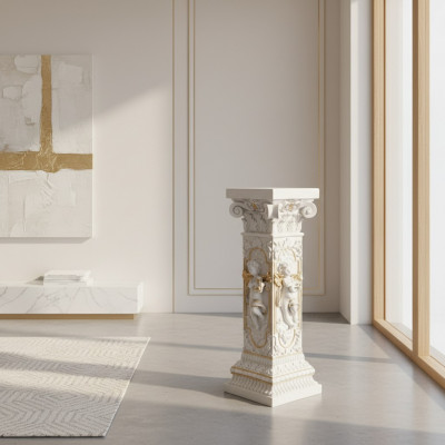 Design Kolonne Kolonn Al Mauerpabeier Kolonne Blummekolonn Stänner Podest 1073