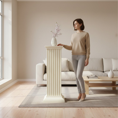 Design Kolonn Antik Dekokolonn Kolonn Blummekolonn Stänner Podest 1075 XXL
