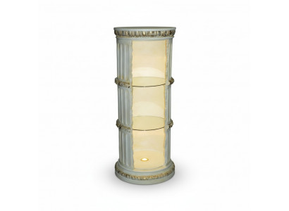Vitrinë Bar Regal Glas Amphore Vase Buedemvase Kolonn Schaf Vitrinen Regaler 1858