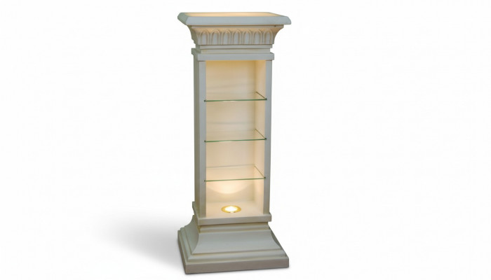 Design Vitrine Regal Glas Sail Vitrinen Regaler CD Schaf Lampe 6894 Nei