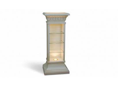 Design Vitrine Regal Glas Sail Vitrinen Regaler CD Schaf Lampe 6894 Nei