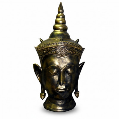 Buddha Figuren Budda Skulptur Buddhismus Statuen Thailand Feng Shui Deko Büst