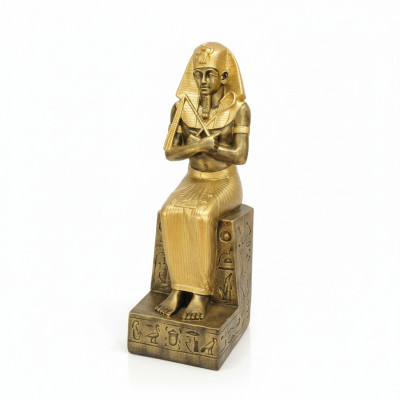 Design Egyptesch Figur Ramses XXL Statu Skulptur Skulpturen Dekoratioun Deko
