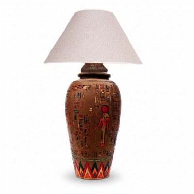 Ägyptesch Stiwwellampe Dëschtlampe Lampe Luuchten Handaarbecht Luuchten Stiwwellampe