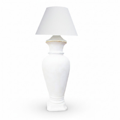 Design Steellampe Vase XXL Steellampe Luuchten Regal Beléiert Vitrin 132cm