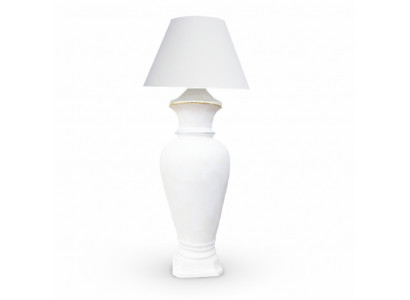 Design Steellampe Vase XXL Steellampe Luuchten Regal Beléiert Vitrin 132cm
