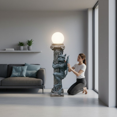 Lampe Drächefigur Gragol Steeluucht Lampen Luuchten Stielluucht Luucht Nei