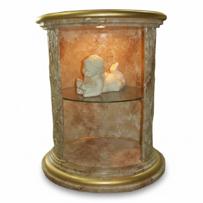 Vitrine Design Sail Schaf Vitrinnen Regal Späicher Beliicht Sail Figur