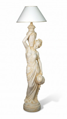 Wunnzëmmer Steilamp Luucht Steeluuchten XXL Design Luucht Figur Skulptur Nei