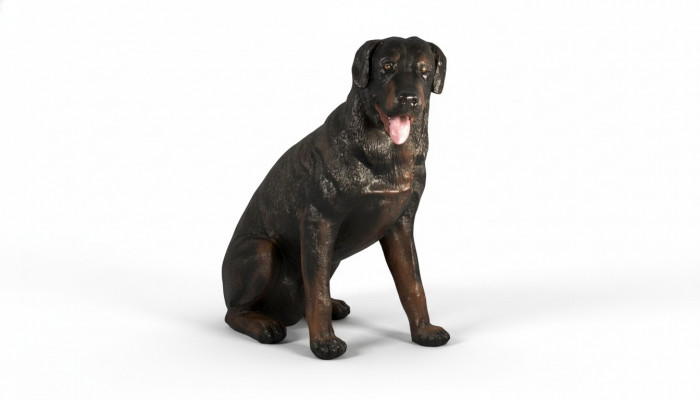 Design Rottweiler Hond Figur Statue Skulptur Figuren Skulpturen Dekoratioun 3007