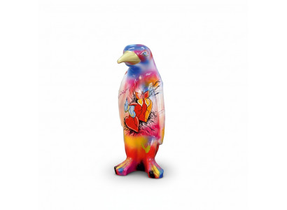XXL 67cm Designer Figur Handaarbecht Bemoolt Figuren Skulptur Skulpturen Statue Nei