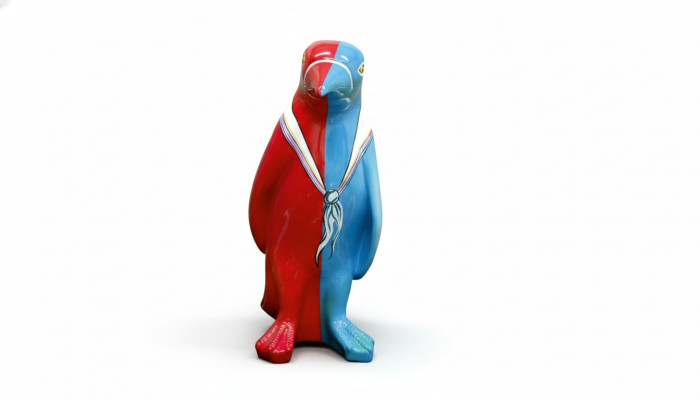 Design Pinguin Figur Statue Skulptur Figuren Skulpturen Dekoratioun Deko 3075 Nei