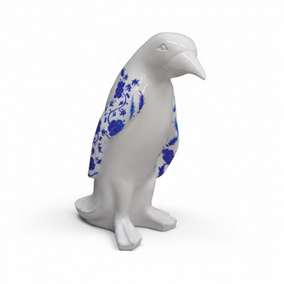 Design Pinguin Figur Statue Skulptur Figuren Skulpturen Dekoratioun Deko 3078