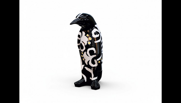 Design Pinguin Figur Statue Skulptur Figuren Skulpturen Dekoratioun Deko 3080 Nei