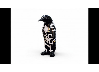 Design Pinguin Figur Statue Skulptur Figuren Skulpturen Dekoratioun Deko 3080 Nei