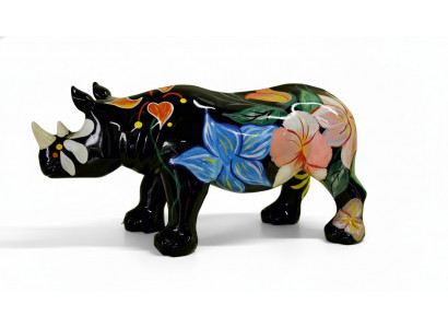 Design Nashorn Figur Statue Skulptur Figuren Skulpturen Dekoratioun Deko 3095 Nei