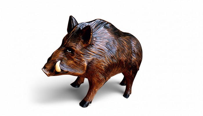 Design Wëllschwäi Figur Statuère Skulptur Figuren Skulpturen Dekoratioun Deko 3318