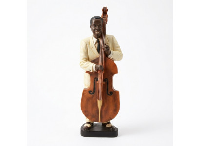 Design Kontrabass Figur Statue Skulptur Figuren Skulpturen Dekoratioun 4021 Nei