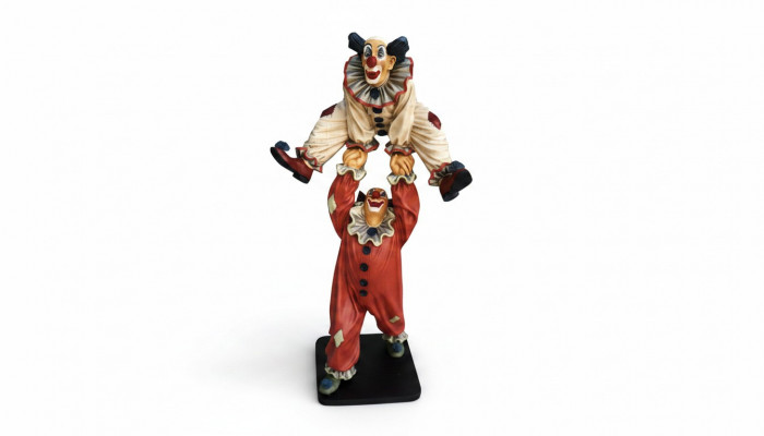 DesigClown Agestallt Figur Statue Skulptur Figuren Skulpturen Dekoratioun 5017