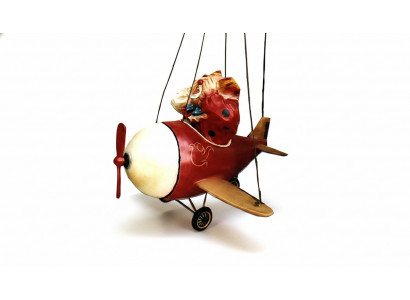 Design Clown am Fliger Figur Statue Skulptur Figuren Skulpturen Deko P5019