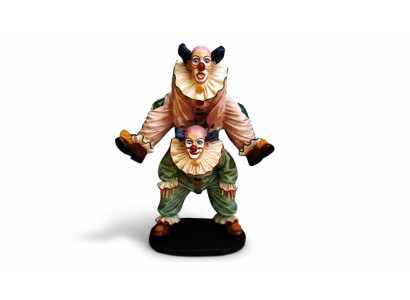 Design Clown-Akrobat Figur Statue Skulptur Figuren Skulpturen Dekoratioun 5021