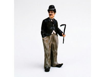 Design Chaplin Figur Statue Skulptur Figuren Skulpturen Dekoratioun Deko 5358 Nei
