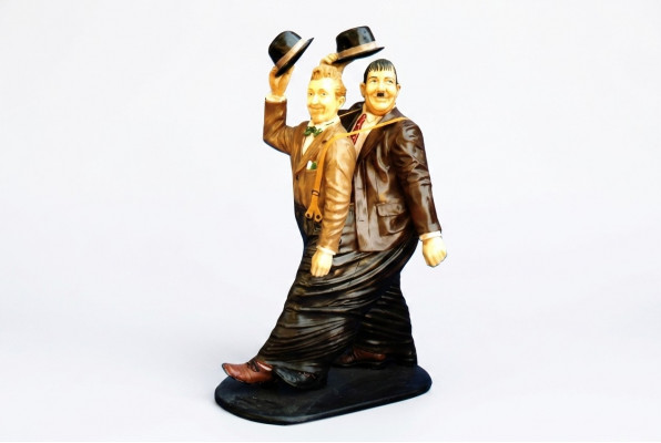 Design Figur Zwillinge Statu Skulptur Figuren Skulpturen Dekoratioun Deko 5370