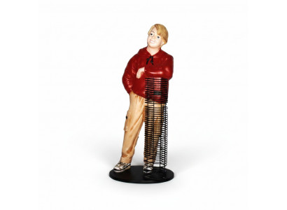 CD DVD Ständer Design Figur Statue Skulptur Figuren Skulpturen Dekoratioun Deko