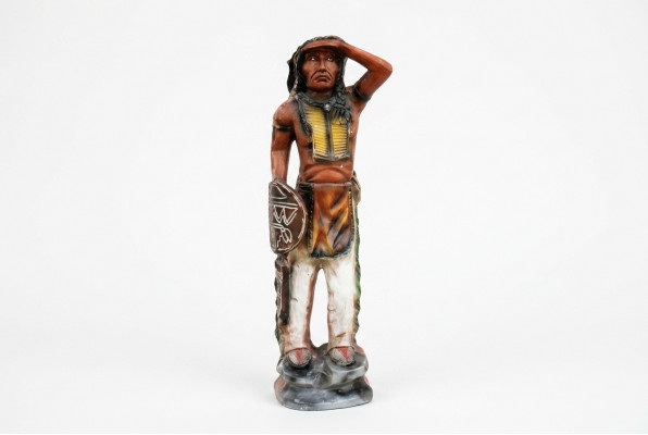 Design Indianer Figur Statue Skulptur Figuren Skulpturen Dekoratioun Deko 5660