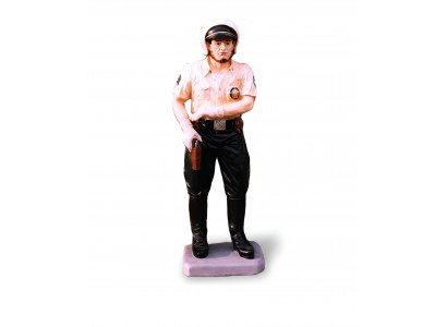USA Autobunn Polizist Figur Statu Skulptur Figuren Skulpturen Dekoratioun Deko