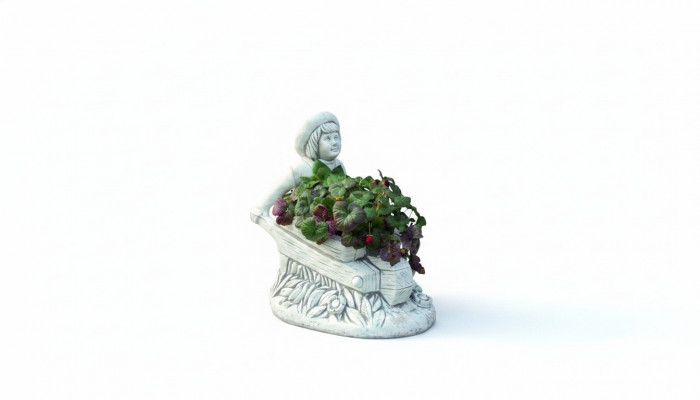 Blummendëppen Planzen Eemer Dekoratioun Figur Vasen Natur Blummendëppen Gaart