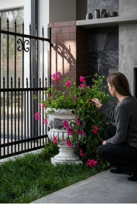 Blummendëppen Planzendëppen Natur Dekoratioun Figur Vase Blumendëppen Gaart