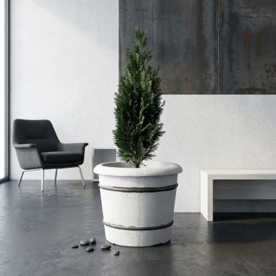 Blummendëppen Planzdëppen Dekoratioun Figur Vasen Natur Gaart Blummendëppen