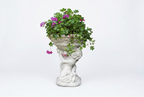 Blumekübel Planz Kübel Dekoratioun Figur Gaart Blumendëppercher Käerchen Natur
