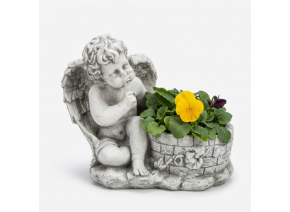 Blummendëppen, Planz Natur Déppen, Dekoratioun Gaart Figur, Vasen, Blummendëppen
