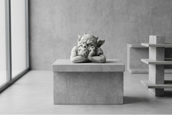 Troll 18cm Skulptur Design Figur Statue Gaart Figuren Statuen