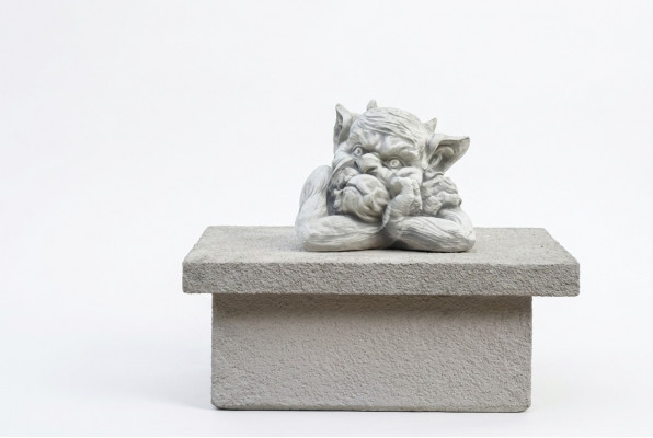 Troll 18cm Skulptur Design Figur Statue Gaart Figuren Statuen