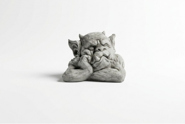 Troll 19cm Skulptur Design Figur Statue Gaart Figuren Statuen