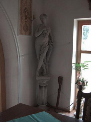 Sailen Sailen Antike Stil Sailen Gaart Réimesch Dekoratioun Deko 74cm