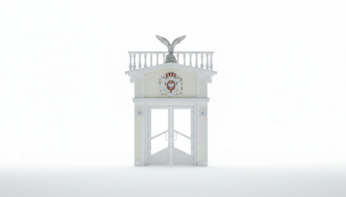 Edel Wope Dekoratioun Haus Mauer Gaart Skulptur Figur Skulpturen