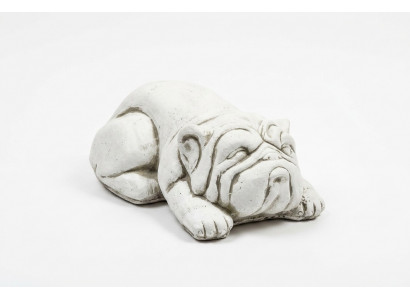 Gaart Dekoratioun Hond Statu Skulptur Figuren Skulpturen Designer