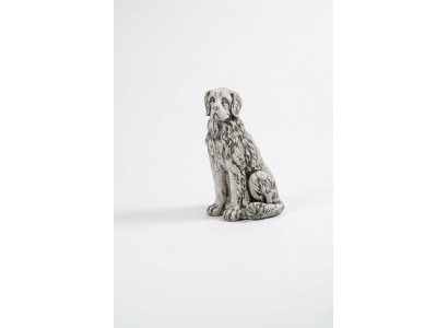Gaartendekoratioun Hond Statue Skulptur Figuren Gro Skulpturen Designer