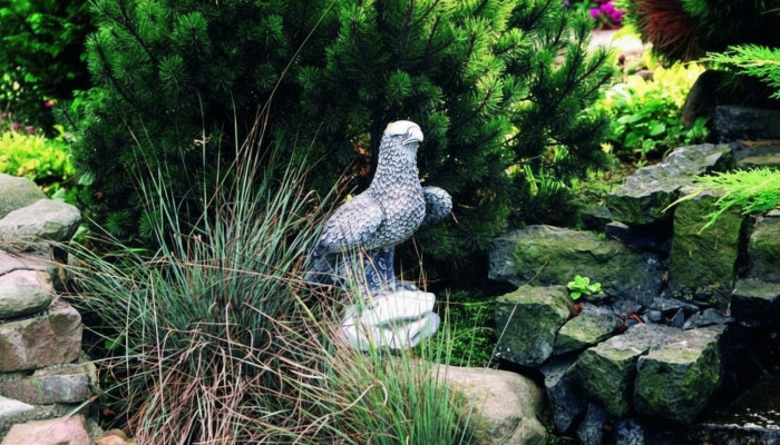 Gaart Dekoratioun Adlerstatu Skulptur Figuren Skulpturen Designer
