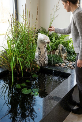 Gaart Dekor Delfin Statu Skulptur Figuren Skulpturen Designer