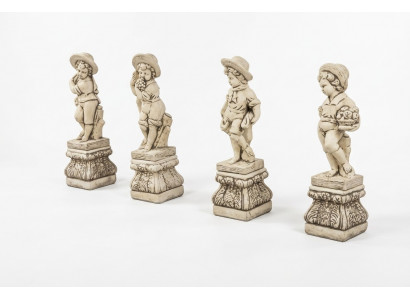 Sockel 27cm fir Skulptur Design Figur Statue Gaart Figuren Statuen