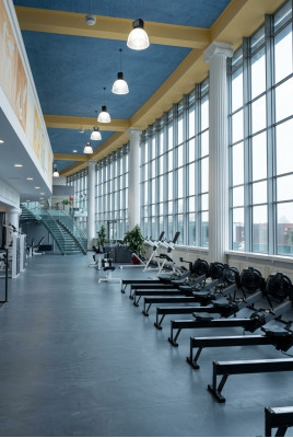 532 cm XXL Kolonnendier Hallenstëtzen Kolonnen Réimesch Statuestand