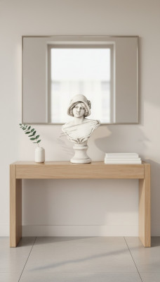 Büste Fra Antik Stil Altdoum 40cm Steen Figur Skulptur Skulpturen