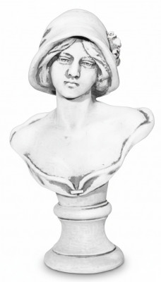Büste Fra Antik Stil Altdoum 40cm Steen Figur Skulptur Skulpturen