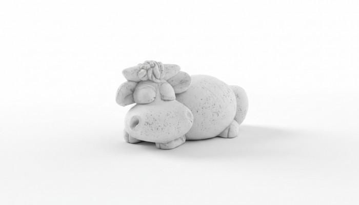 Gaart Dekoratioun Nilpferd Terrass Steen Figuren Figur Deko Statuette